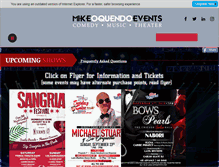 Tablet Screenshot of mikeoquendo.com